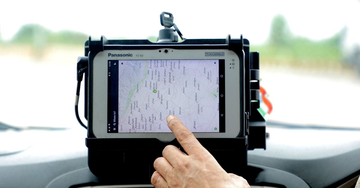 Unauthorized route change school bus driver India