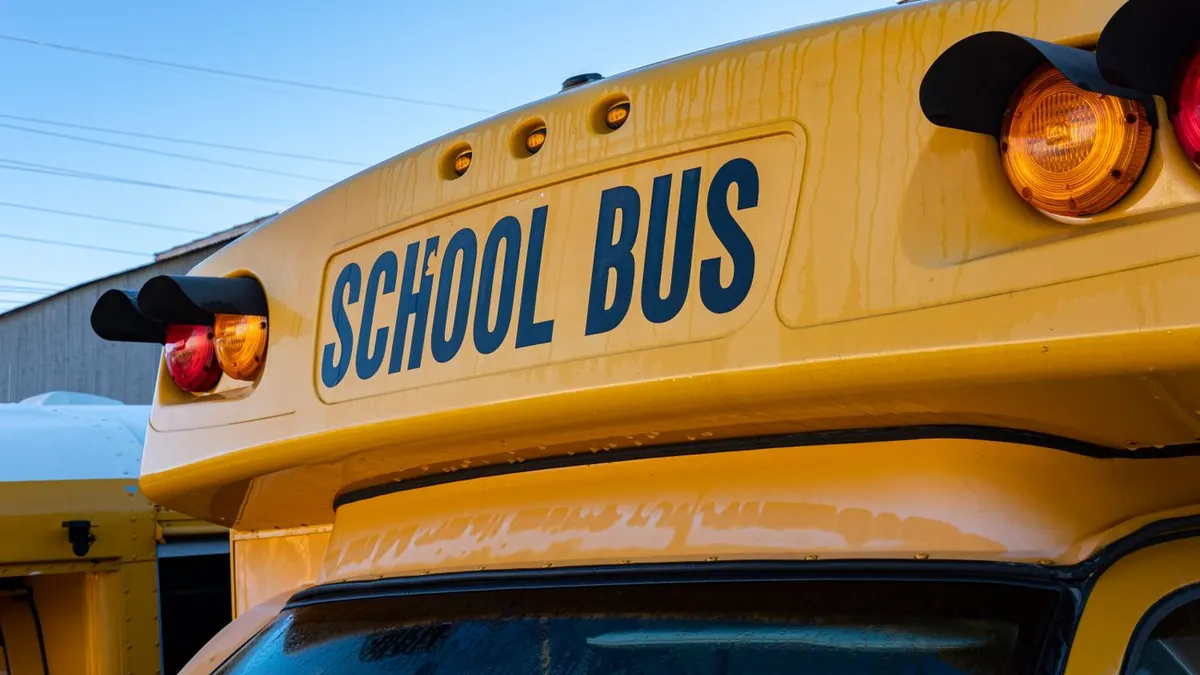 GPS monitoring for school buses carrying children with disabilities
