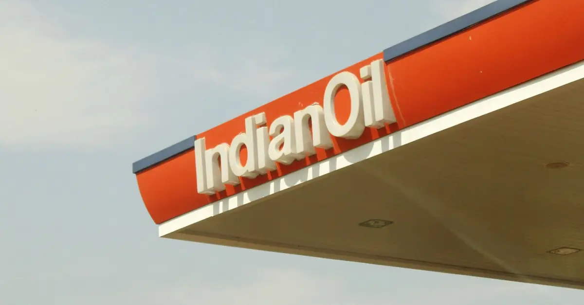 Vehicle refuelling at a petrol station