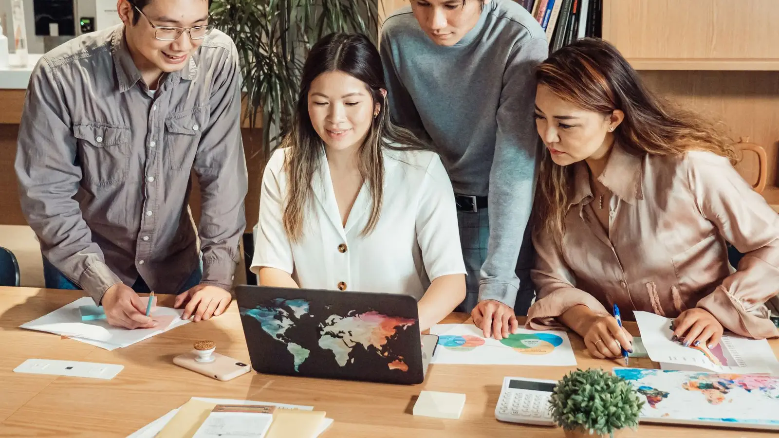 Marketing team planning a campaign